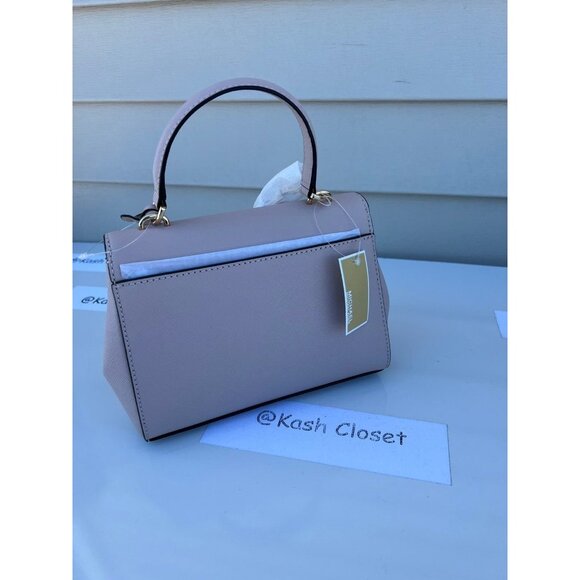 Michael Kors crossbody bag ava XS saffiano leather purse soft pink - Picture 4 of 9